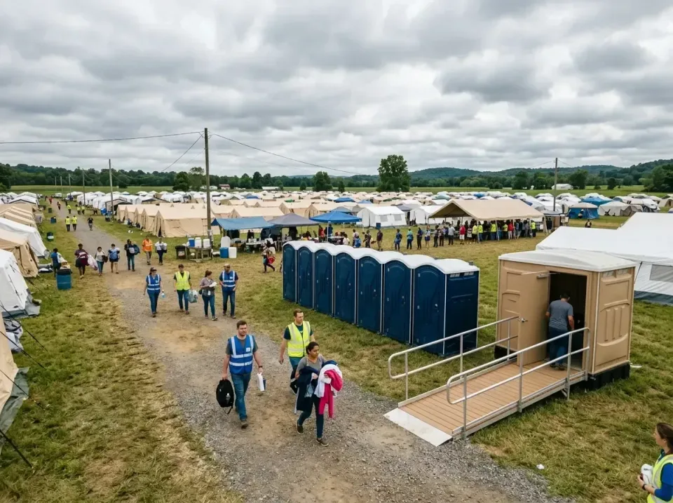 disaster-relief-camp-restrooms-010 — frequently asked questions, Dumpster & Portable Bathrooms Rental in Cumberland Center,…